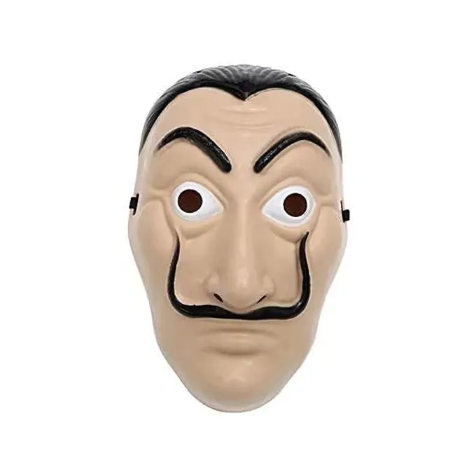 Money Heist Mask - Plastic Fidget Toy for All Ages