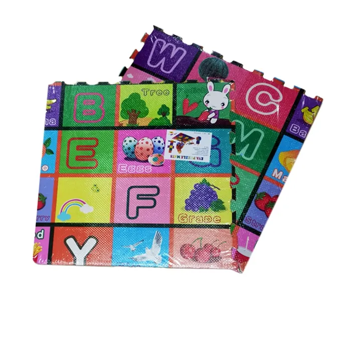 Eva Foam Floor Mats ? 23.5 x 23.5 Inches ? Fun Activity Mats for Kids