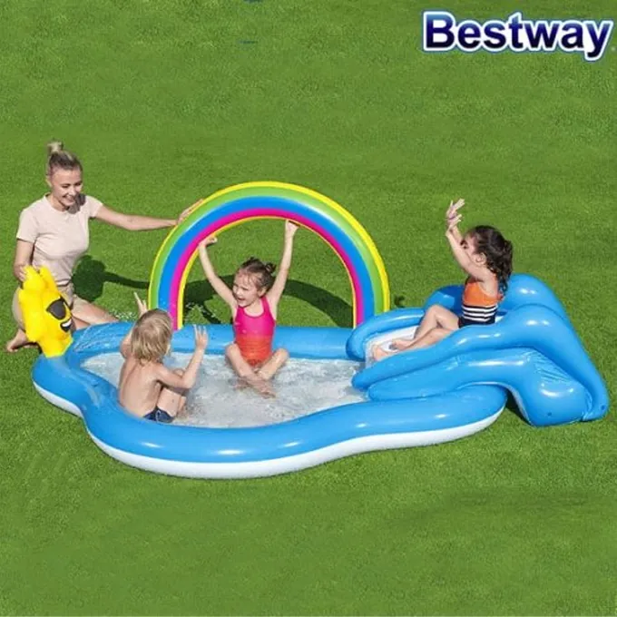Bestway Inflatable Sing 'N Splash Pool - Interactive Play Toy - Image 2