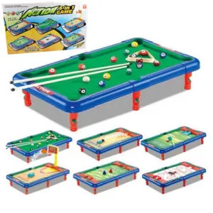 6-in-1 Sports Action Game - Indoor/Outdoor Physical and Social Skills Toy (Ages 6+)