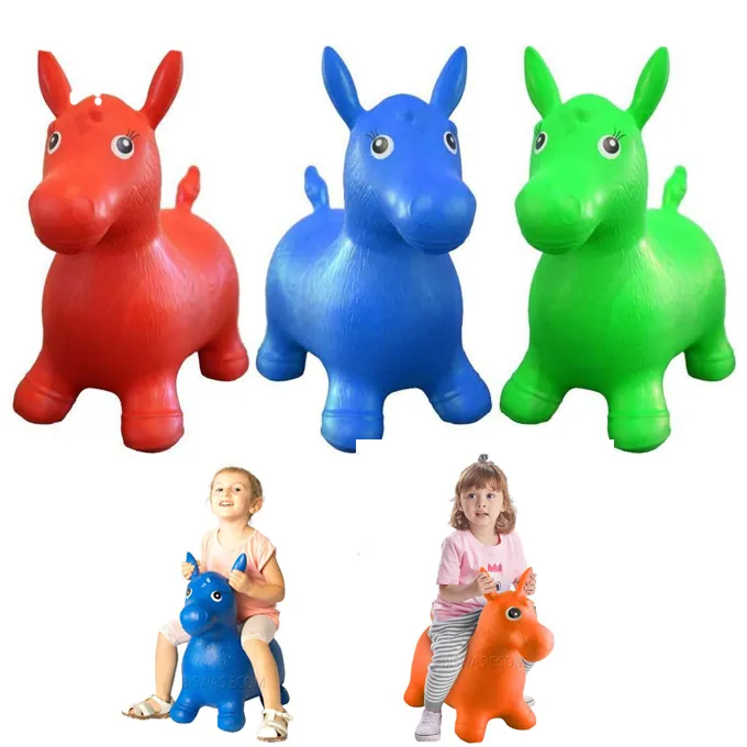 Bouncy Cow Inflatable Bouncer with Music - Jumping Toy for Babies - Image 2