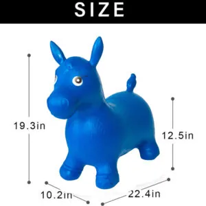 Bouncy Cow Inflatable Bouncer with Music - Jumping Toy for Babies