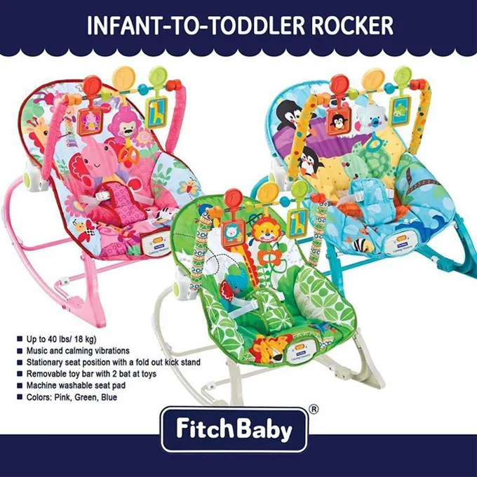 Fitch Baby Infant to Toddler Rocker ? Comfortable Baby Toy - Image 3