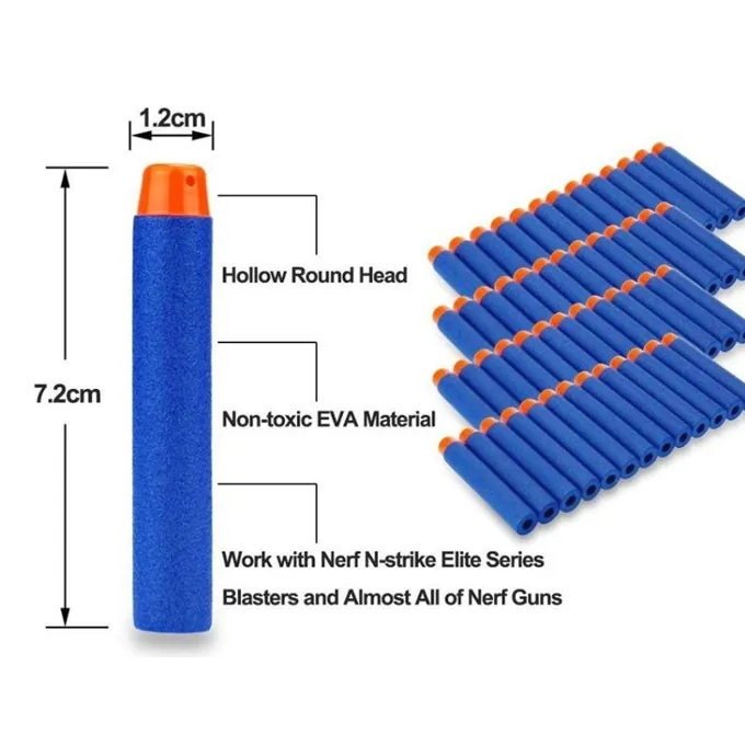 Nerf Soft Dart Foam Refill Pack - Fun Shooting Toy for Kids - Image 2