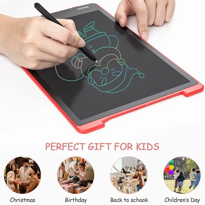 12 Inch LCD Rainbow Writing Tablet - Electronic Drawing Board for Kids - Image 3