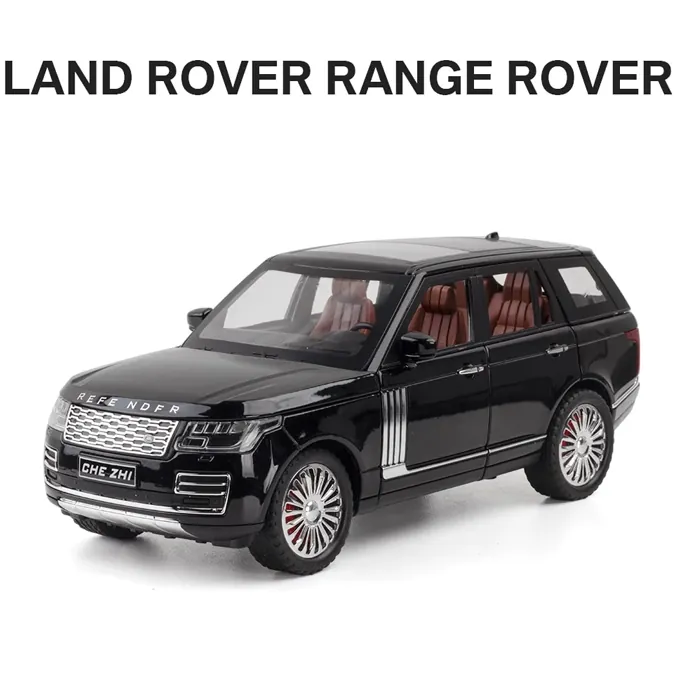Big Range Rover Vogue 1:24 XLG Die-Cast Model - 8 Inches - Black - Image 2