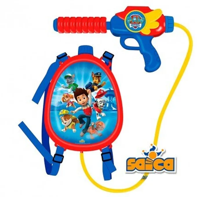 Paw Patrol Water Shooter with Water Bag - Fun Collectible Toy
