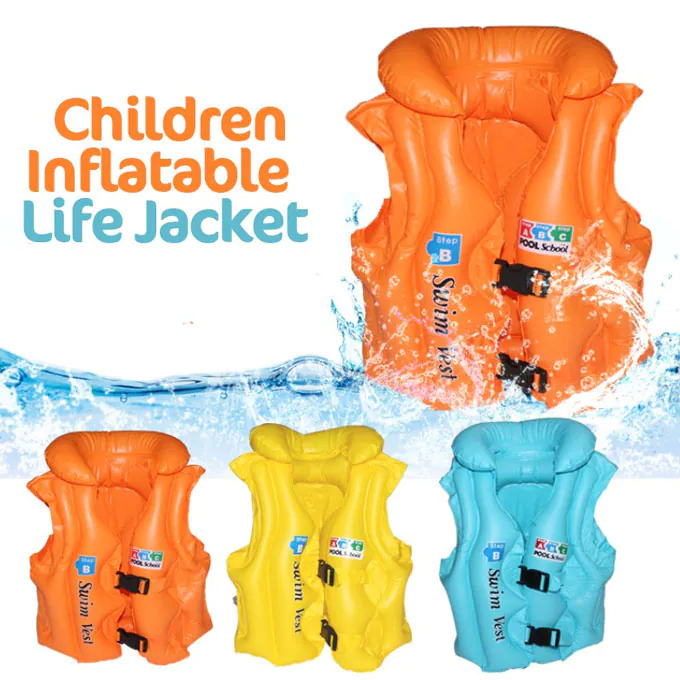 Inflatable Swimming Pool Vest Jacket for Kids - Premium Pool Accessory - Image 3