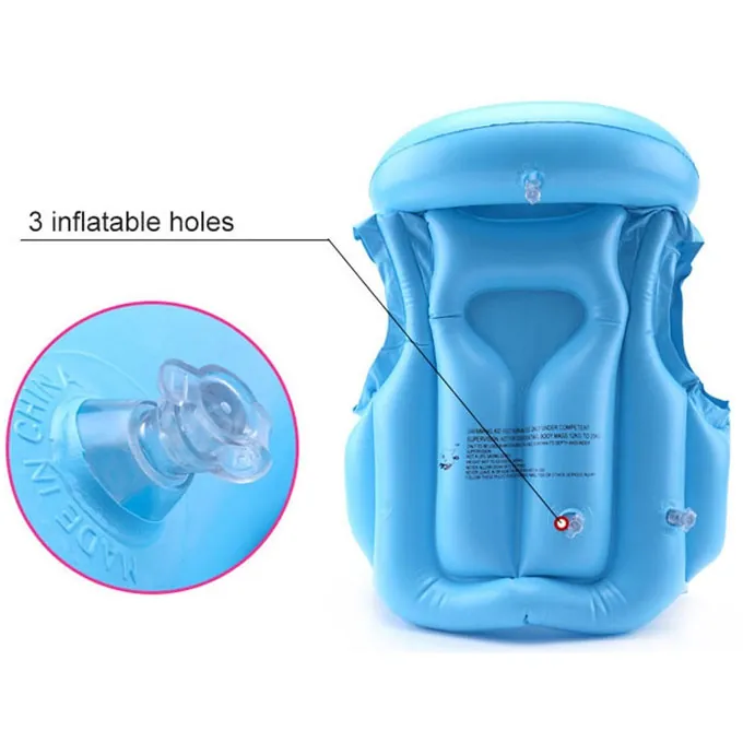 Inflatable Pool Vest Jacket for Kids - High-Quality Swimming Accessory - Image 3