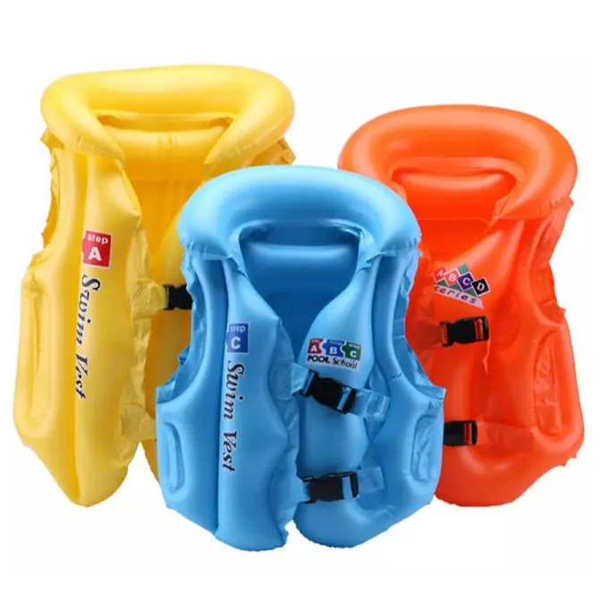 Premium Inflatable Swimming Pool Vest Jacket for Kids - High-Quality Swimming Support - Image 2