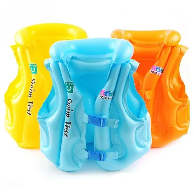 High-Quality Swimming Pool Vest Jacket for Kids - Inflatable Safety Gear - Image 2