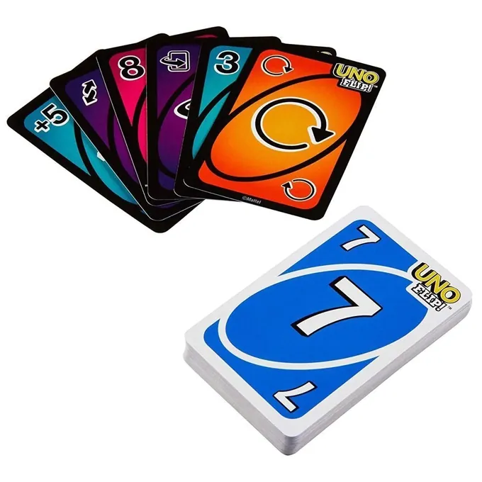 UNO Flip Card Game - Strategy and Critical Thinking Game (Ages 7+) - Image 3