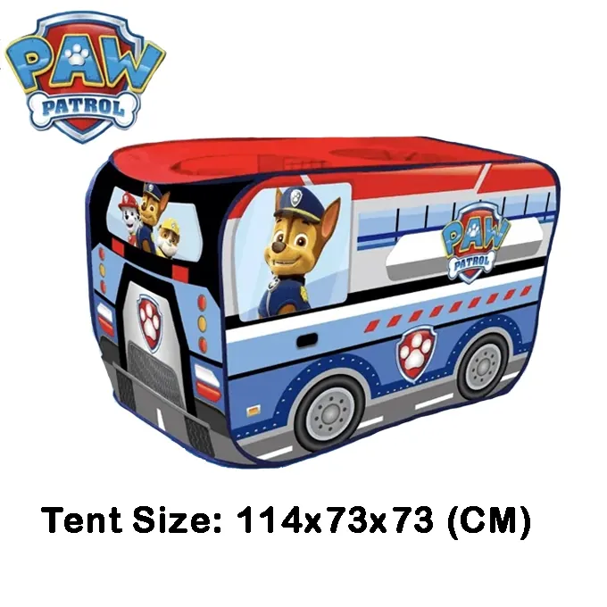 Paw Patrol Police Bus Tent - Foldable Playhouse for Kids - Image 2