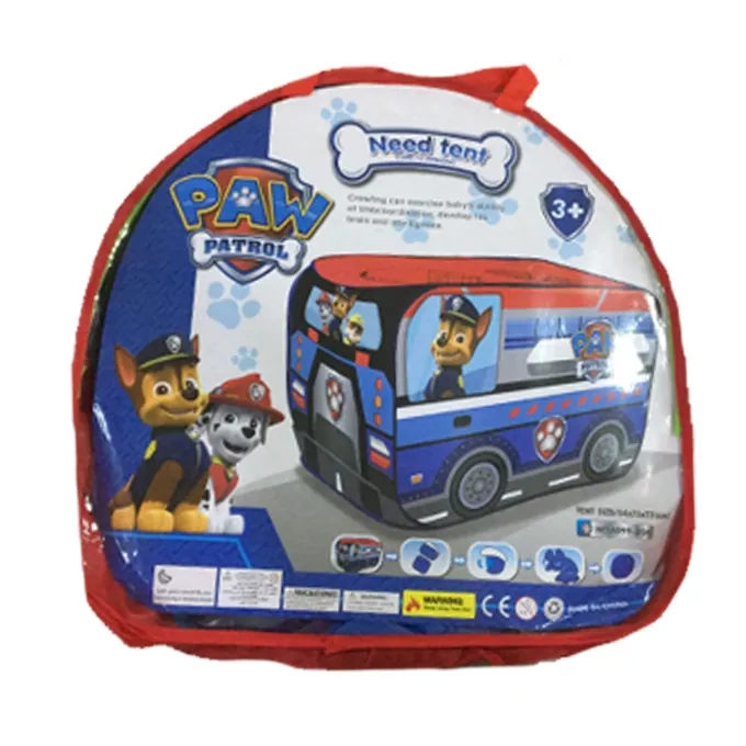 Paw Patrol Police Bus Tent - Foldable Playhouse for Kids - Image 3