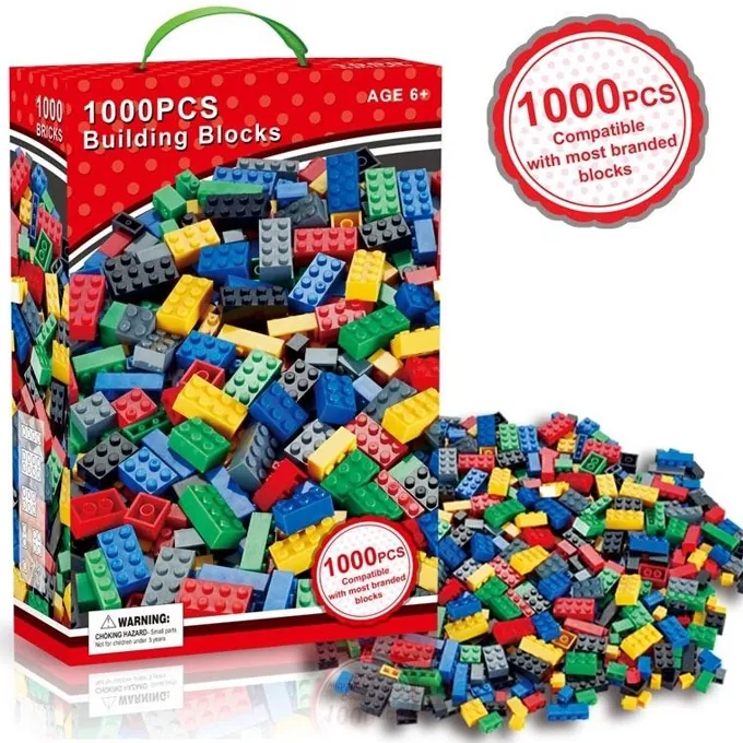 1000-Piece Classic Building Blocks Set - Creative Play Toy (Ages 4+)