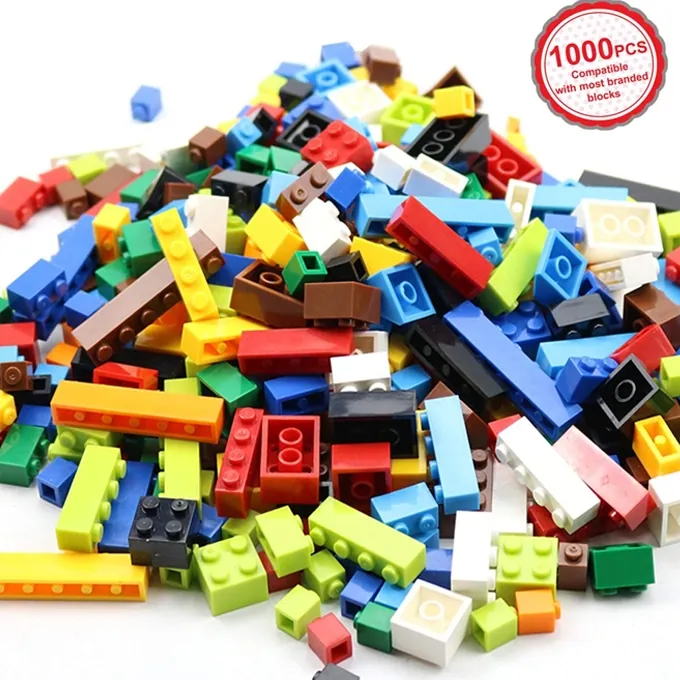 1000-Piece Classic Building Blocks Set - Creative Play Toy (Ages 4+) - Image 3