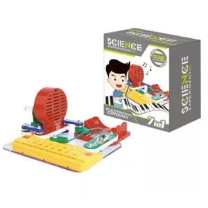 Kids Science Experiment DIY Kit - 7-in-1 Electronic Organ STEM Learning Toy