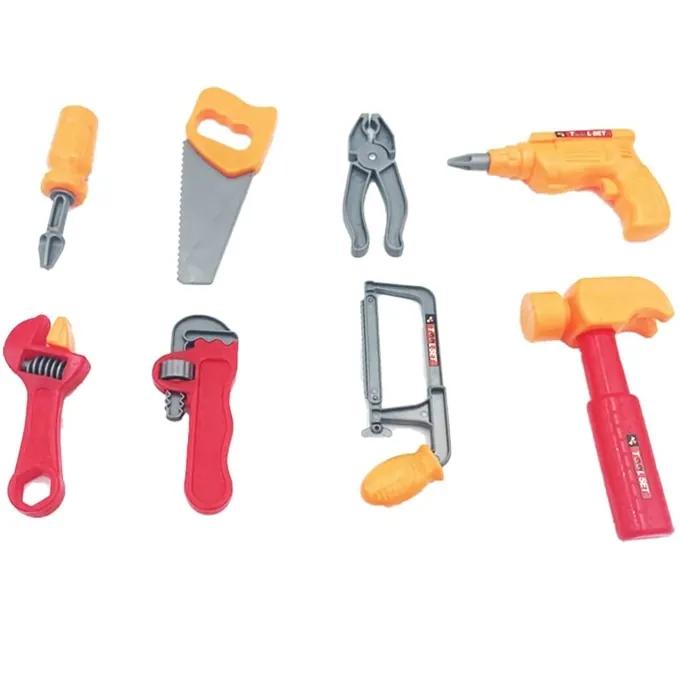 Mini Tool Bag with Construction Accessories - Toddler Toy Toolbox - Image 3