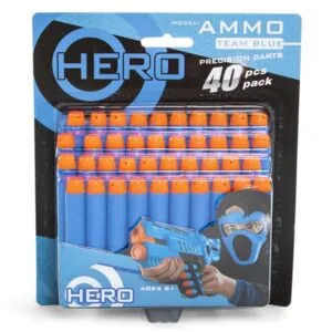 40-Piece Nerf Dart Refill Pack - Toy Blaster Accessories