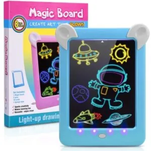 Magic Pad - Glow Art Drawing and Learning Tablet for Kids