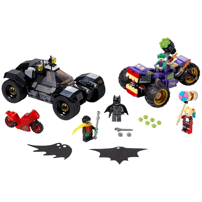 Batman Joker Trike Chase Building Kit - 464 Parts - Image 2