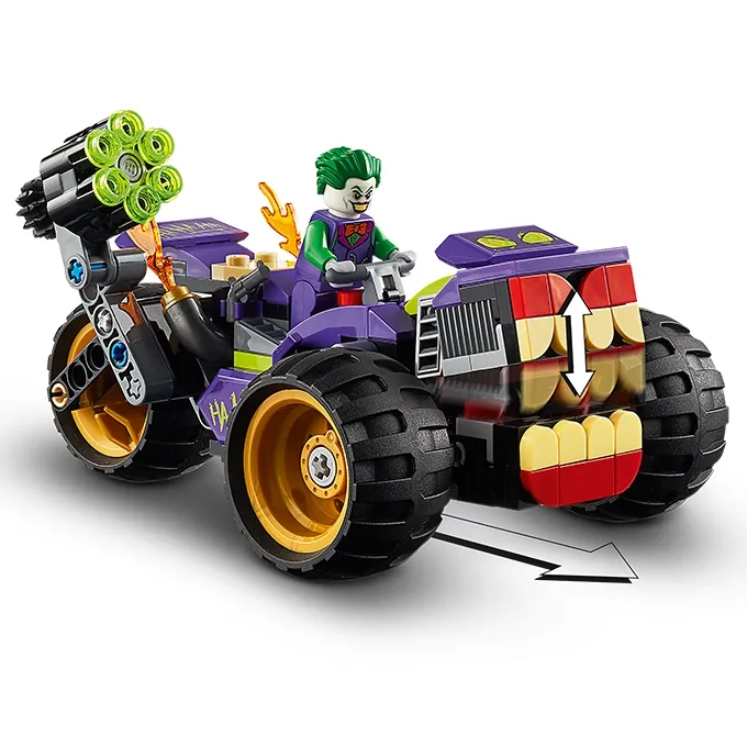 Batman Joker Trike Chase Building Kit - 464 Parts - Image 4