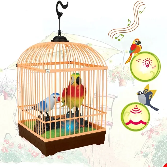 Happy Birds Cage Toy with Light & Sound ? Inductive Toy for Kids - Image 3