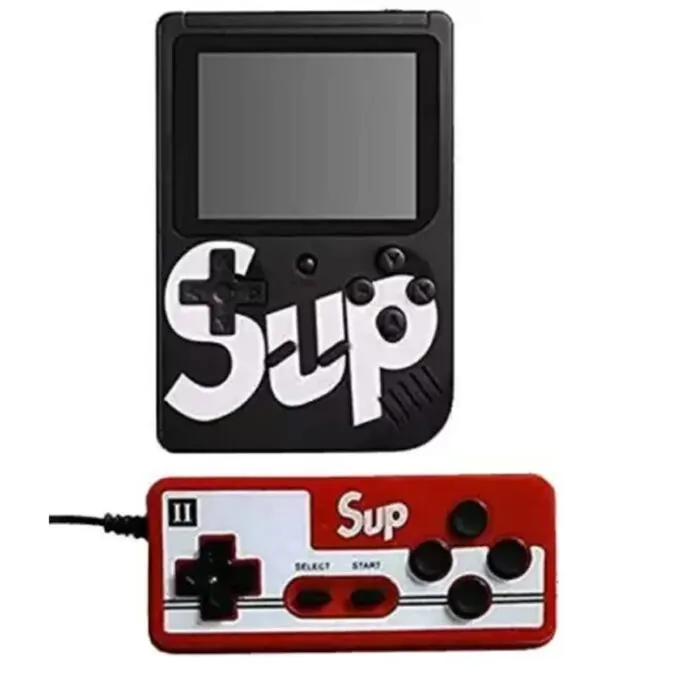 SUP X 400-in-1 Game Console - TV Connect & 2-Player - Black (Ages 7+)
