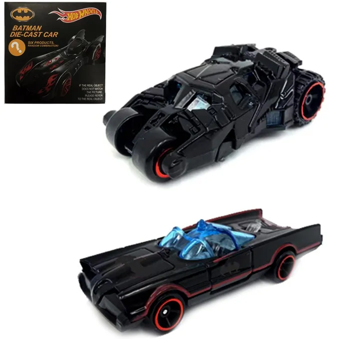 Hot Wheels Batman Limited Edition Die-Cast Cars - Pack of 2 - Option B