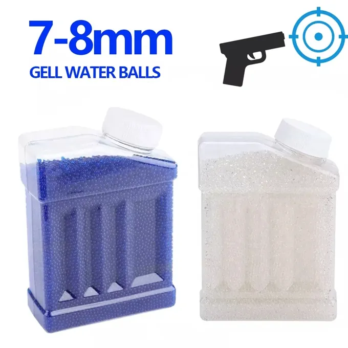 1500-Piece Gel Ball Refill (6-7mm) - Ideal for Gel Blaster Fun