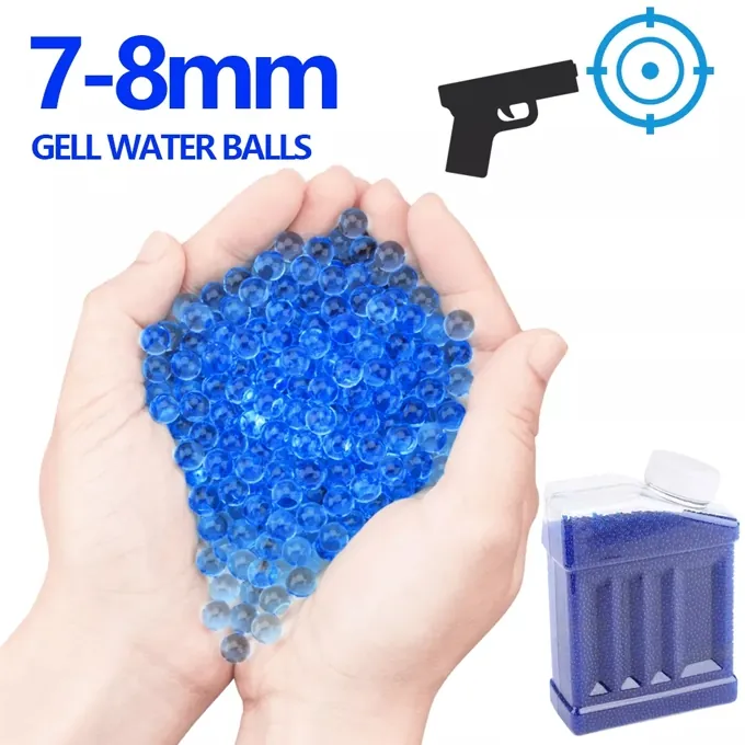 1500-Piece Gel Ball Refill (6-7mm) - Ideal for Gel Blaster Fun - Image 4