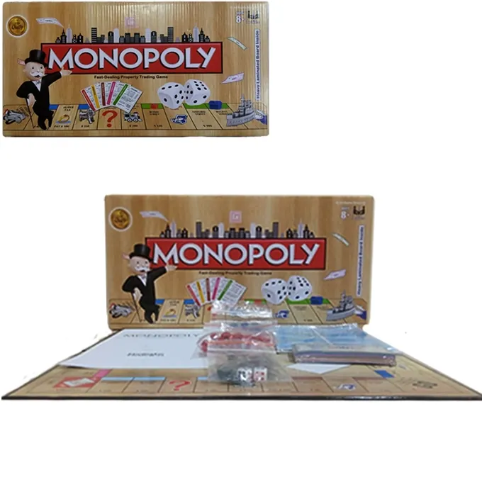 Monopoly Board Game - Financial Literacy Game (Ages 8+)