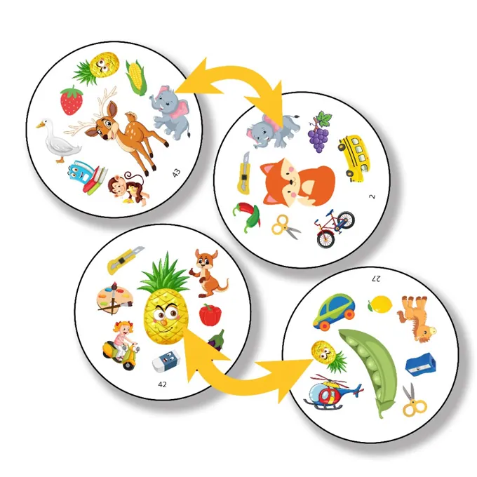 Spot It! Card Game - Reflex and Observation Game (Ages 4+) - Image 2