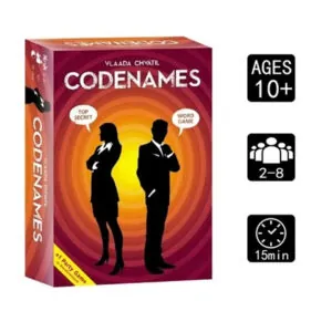 Codenames Board Game - Word Association Game (Ages 8+)