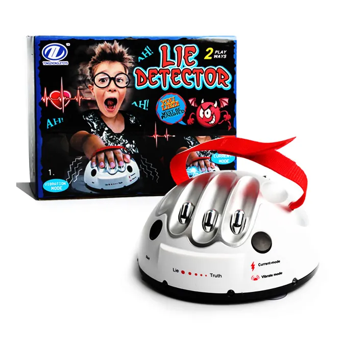 Electric Lie Detector Game ? Fun Toy with Vibration & Sound Effects