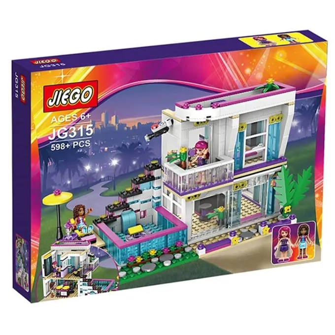Princess Villa Building Kit by Jiego - Image 4