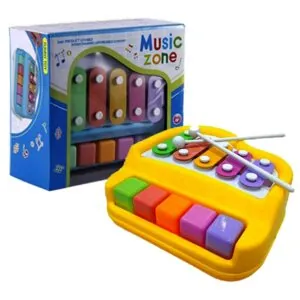 Music Zone Xylophone and Piano Combo - High-Quality Musical Toy for Babies