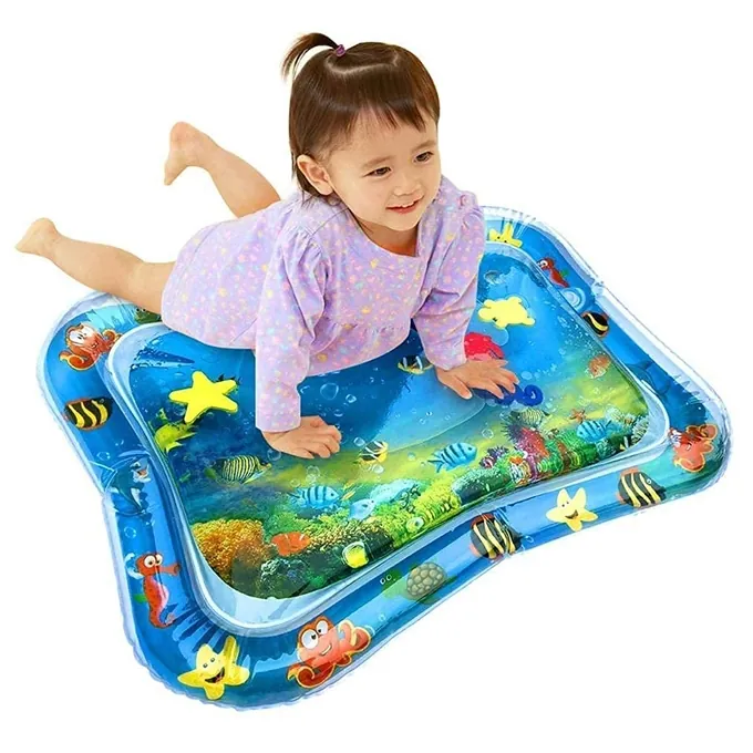 Water Play Mat for Babies - Inflatable Tummy Time Toy - Image 4