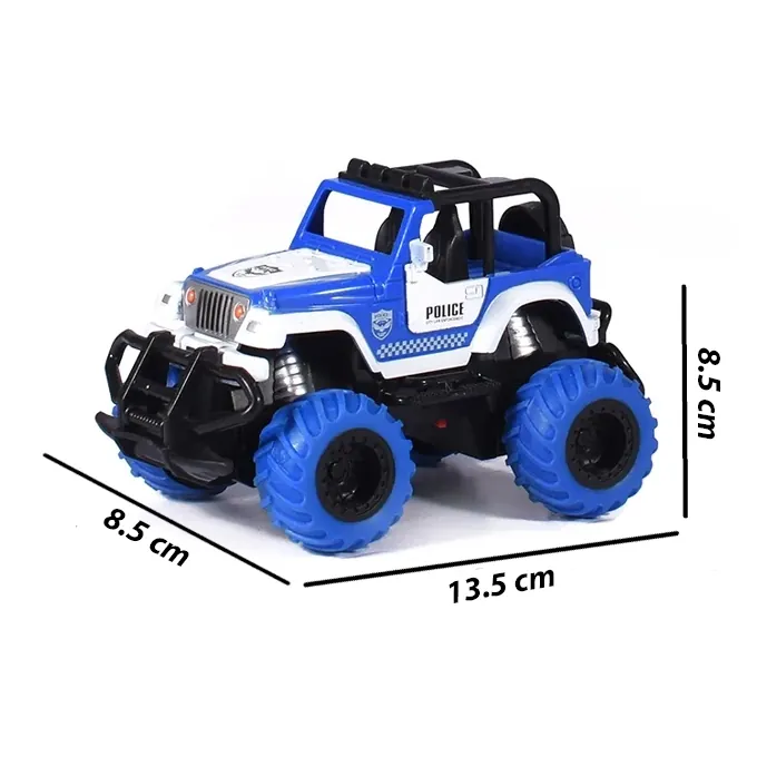 Remote Control Police Jeep - High-Quality RC Toy - Image 3