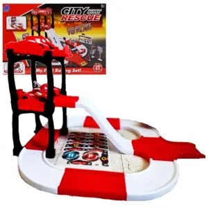 Fire Rescue City Parking Garage Set ? Fun Activity Toy for Kids