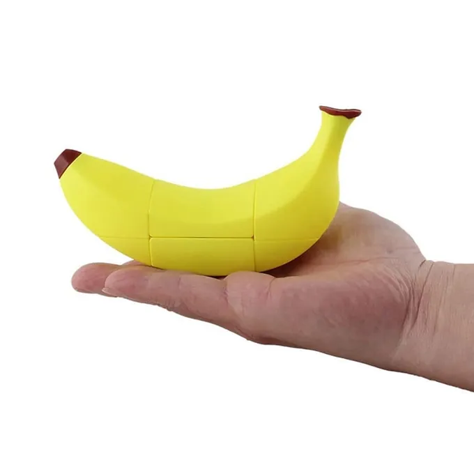 Rubik?s Cube Fruit Series - Banana-Shaped Yellow Magic Cube - Image 5