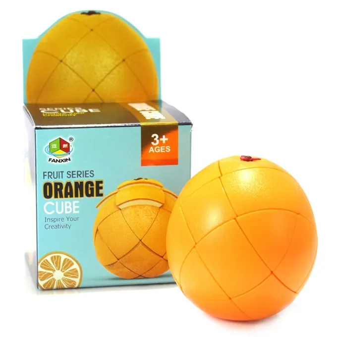 Rubik?s Cube Fruit Series - Orange-Shaped Magic Cube