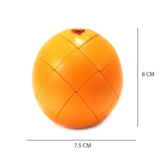 Rubik?s Cube Fruit Series - Orange-Shaped Magic Cube - Image 2