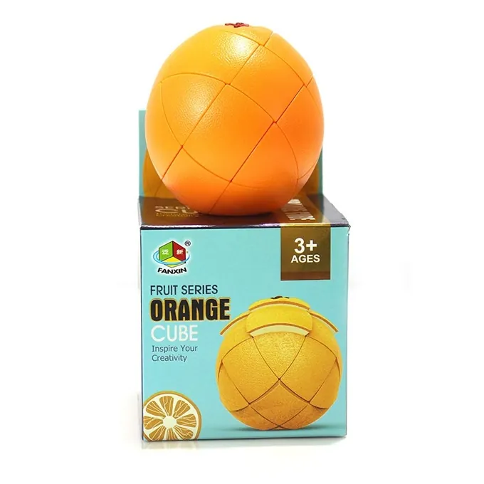 Rubik?s Cube Fruit Series - Orange-Shaped Magic Cube - Image 4