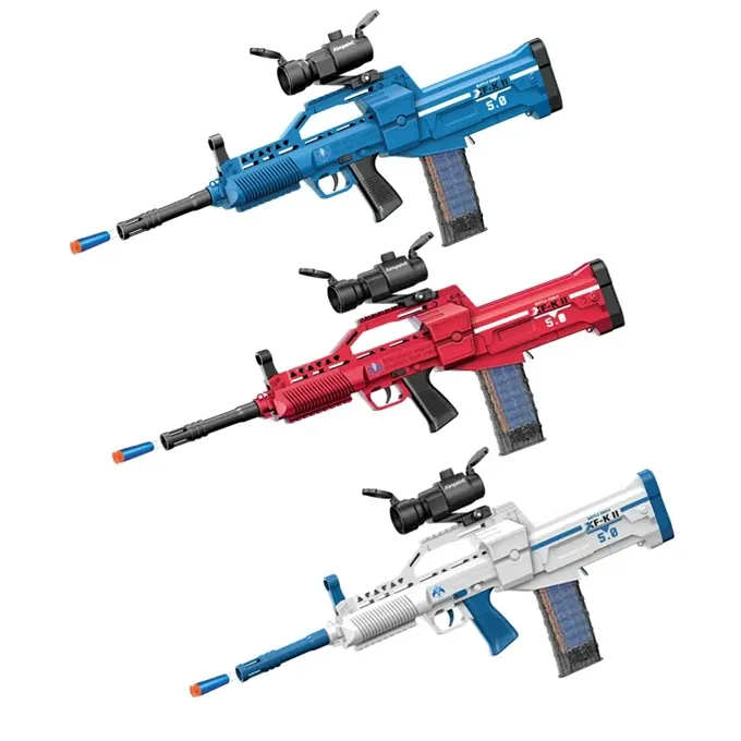 QBZ Electric Nerf Rifle - Military-Style Toy Gun for Kids - Image 2