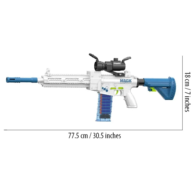 M416 Electric Automatic Assault Rifle Soft Darts Gun - Fun Guns & Shooters Toy for Kids - Image 2