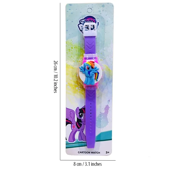 My Little Pony Cartoon Wristwatch for Girls - Premium Collectible Accessory - Image 3