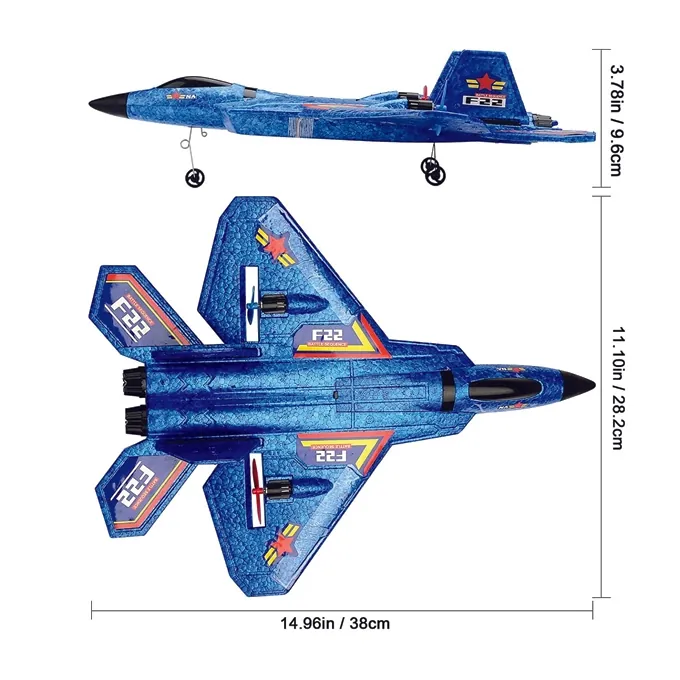 Remote Control MIG-29 Foam Fighter Jet 2.4 GHz - High-Quality RC Toy - Image 5