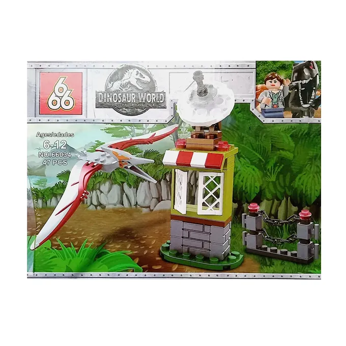 Dinosaur Figure Building Kit - 47 Pieces