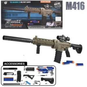 M416 Electric Nerf Blaster (95cm) - Perfect for Action Fans
